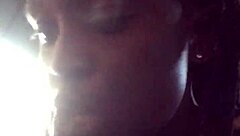 come eat with a black african lady