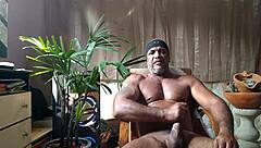 exploring brazilian bear's impressive features in a solo session