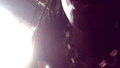 come eat with a black african lady