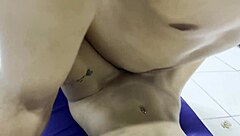 Stepbrother fucks me intensely making my vagina lubricate with pleasure