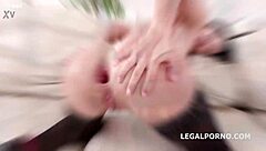 nicole black takes monsters in deep anal double penetration with balls deep action, big gapes, and cum play