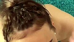 petite teen 18+ model rims deepthroats messy cum