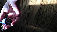 في جلسة منفردة، تستمتع بنيك شرجي مع كس مبلل