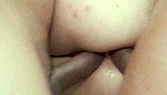 Gabily Castro in intense double penetration with three big cocks!