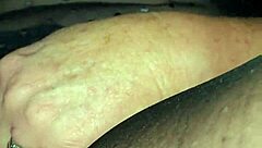 Wife enjoys big cock dildo