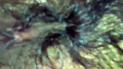 Thick hairy pussy bitch gets wet nipples sucked while riding cock