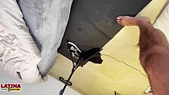 Tall Sexy Teen Mia Caliente Takes Huge Creampie!