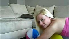 Sophie In Jeans Miniskirt Fingering Her Pussy With Two Fingers