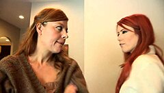 sovereign syre gets fisted by elle alexandra in heels and fishnets