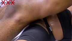 Two Ebony Students with Big Asses Fuck Teacher's Monster Cock