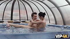 Teen 18+ Happy Angie Satisfies All Sexual Needs of Her Older Daddy