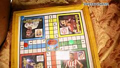 Hot fucking with house boy and cumins