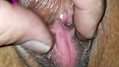 I'm licking and fingering her pussy now