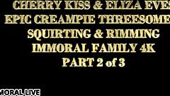 eliza evess tight ass gets unstoppable cream pie?