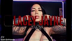 Tattooed Bombshell Lacey Jayne Loves Riding Monster Cock and Getting Dicked Down!