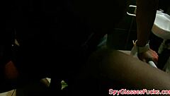 Eurobabe POV Fucked On Spycam In Public