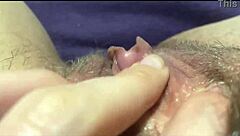 Intense Vaginal Orgasm With Big Clit Close-Up Masturbation