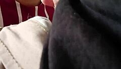 hey, sneaky blowjob recording got me! 😏📹