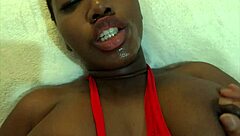 horny girlfriend teases with big ass before rough pov blowjob and deepthroat action