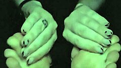 Hey, check out this post-workout footrub session! 💪🦶