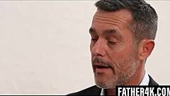 Two best friends from Hungary and Czech face financial desperation turning to wild favors involving perky redhead riding big cock in hardcore doggystyle