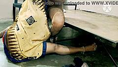 Why is this horny Indian maid bending over for rough anal? She takes monster cock deep in homemade pounding session.