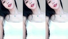 Chinese Girl Dances Super Fast In Hot Outfit.