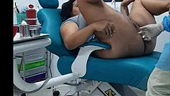 My dentist appointment ends with his huge cock deep in my mouth