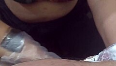 i'm a nurse helping patient extract cum and swallowing it on hidden cam