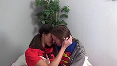 teen couple enjoys intercrural fun after their date - amber skyy 1080p