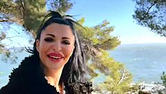 alicia sudiste coquine loves veiny cock with european brunette lingerie