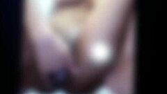 mzansi teen 18+ jerks off solo homemade but pauses last minute for new year celebration