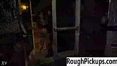 Nasty Bitch Gets Totally Humiliated And Exposed In A Wild Outdoor Public Pickup Scene