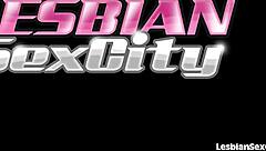 cute teen 18+ lesbians engage in passionate pussy licking session together