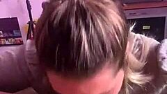 Magic Girl's Sloppy Handjob Trick Makes Tattoo Cock Disappear