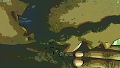 Dildo and Tongue Team Up on Wet Ebony Pussy for Intense Cum Action