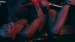 Bound Latina Endures Intense Tickling Domination