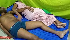 watch this horny indian wife get bent over for intense anal riding