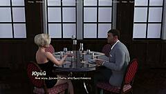 Blonde Wife Strips in Outdoor Toilet for Cuckold Cum Swallow in 69 Position