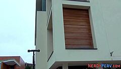 Big Tit European Slut Swallows Nerd's Cock in First-Time Tricked Amateur High Definition Encounter