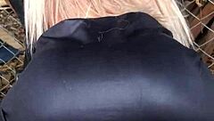 Latina Wife Gifts Husband Cute Blonde Sex Doll for Outdoor Anal Fun and Masturbation