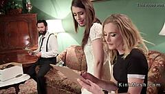 i got slave doggy anal banged in threesome