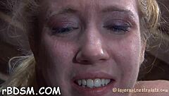 my bound body aches with intense desire as he roughly fucks my tight naughty slit in wild domination