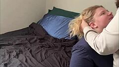 Authentic Romantic Encounter Featuring Doggystyle Bending and Passionate Kissing Moments