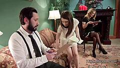 i got slave doggy anal banged in threesome