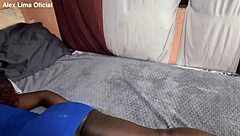 Black big cock monster assfucks gaping interracial milf with massive natural tits.