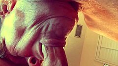 Granny Velma Dinkley in amateur cosplay sucks cock deepthroat pov in mature homemade close-up action