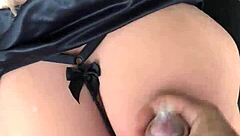 Latina Wife Gifts Husband Cute Blonde Sex Doll for Outdoor Anal Fun and Masturbation