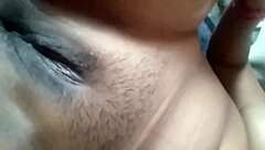 Big boobs press and fingering