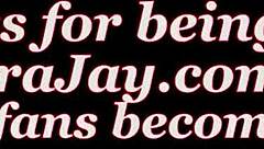 Cum eating Sara Jay in threesome pussy licking action